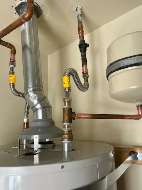 Water heater installation and plumbing repair in Gillette