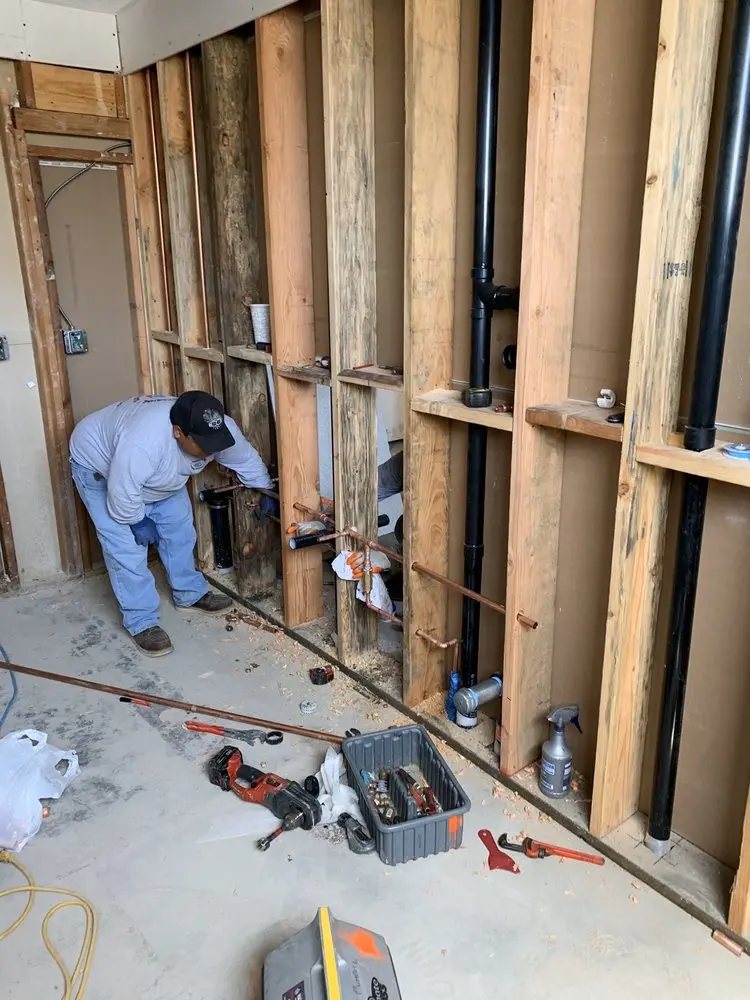 Commercial rough-in plumbing for Trenchless Sewer Repair in Gillette